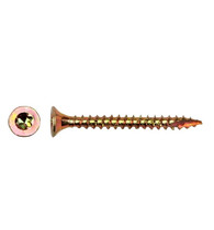 Spaanderplaatschroef geel verzinkt | Torx | 3.00x16 | Vol. draad | 200 stuks