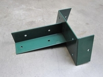 Hoekverbinding voor paal | 90 mm | Groen