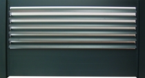 IdeAL | Antraciet Aluminium Elips Lamellen verstelbaar Tuinscherm
