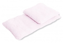 Poppenwagen bedding | Zacht roze