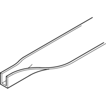 SeriAL/IdeAL | Rubberprofiel voor 8mm glas