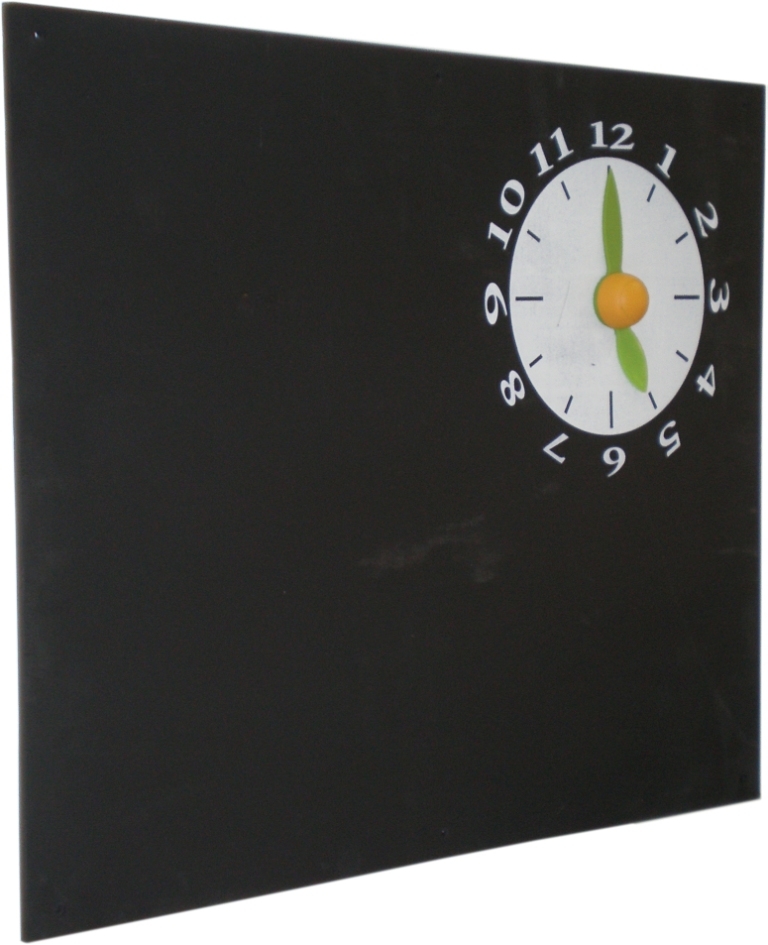 Kbt Krijtbord Met Klok kbt kopen in de aanbieding