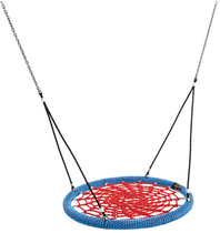 KBT | Nestschommel 'Birdie' 1,2m | rood/blauw/zwart