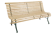 Woodvision | Lattenbank 3-zits | 160x83x75 cm