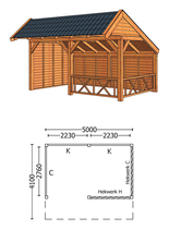 Trendhout | Kapschuur De Stee L 5000 | Combinatie 3