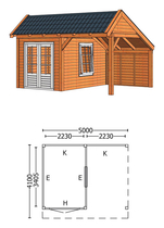 Trendhout | Kapschuur De Stee L 5000 | Combinatie 5