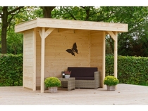 Woodvision | Veranda Grasshopper 200 met wanden