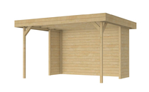 Woodvision | Veranda Grasshopper 375 met wanden