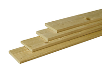 Tuinhout plank ME vuren | 16 x 140 | Geschaafd 180cm