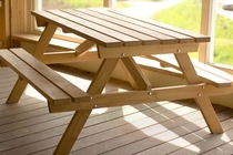 Picknicktafel Robinia 200 cm.