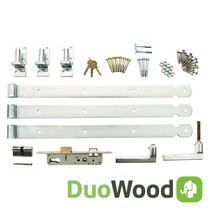 DuoWood | Beslagset tbv DuoWood tuindeur