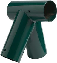 KBT | Hoekverbinding 'schuin' rond | 100 mm