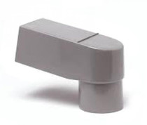 PVC uitloop t.b.v. stadsuitloop 60x80mm
