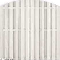 Elephant | Classic lamellenscherm toog white wash | 180 x 180 cm