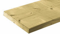 Tuinhout plank NE Vuren | 28 x 195 mm | 300 cm