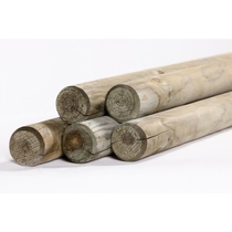 Paal rond gefreesd | D10 | 500 cm