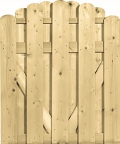 CarpGarant | 1731 | Deur toog afgerond verticaal | 120 x 100 cm
