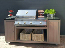 Trendhout | Buitenkeuken Cooker de Luxe incl. BBQ Patton