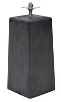 Woodvision Betonpoer Groot | 22.5 x 22.5 x 50 cm
