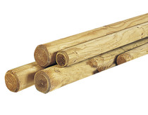 Paal rond gefreesd | D10 | 300 cm