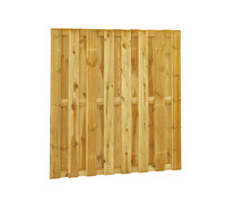 Grenen plankenscherm | 15-planks | 15 mm | 180 x 180 cm