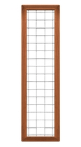 CarpGarant | 2043 | Draadscherm in kader hardhout | 180 x 45 cm