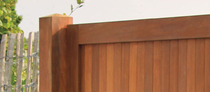 Exterior Living | Padoek paal | 14x14x300 cm