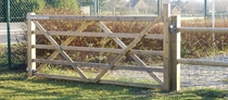 Gardival | Paddock draaihek / poort | 135 x120 cm
