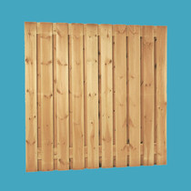 Grenen plankenscherm | 21-planks | 180 x 180 cm
