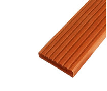 Massaranduba vlonderplank | 25x145 | groef / ribbel | 215cm