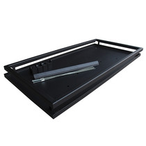 Gardenlux | Frame Keramische plantenbak 120x60x60 | XG Cupid Zwart