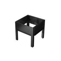 OneQ Mini Leg | Basis module/onderstel laag zwart