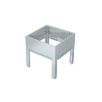 OneQ Mini Leg | Basis module/onderstel laag RVS