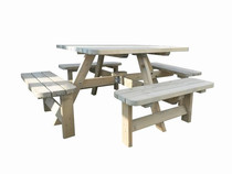 Westwood | Picknicktafel Deluxe Vierkant