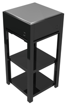 OneQ Shelf | Legplank | RVS of zwart