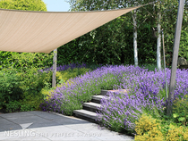 Nesling | Coolfit Schaduwdoek Vierkant | 500 Zand