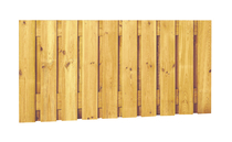 Grenen plankenscherm | 21-planks | 180 x 90 cm