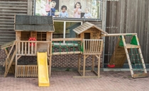 Speeltoestelcombinatie Snoepie + Rainbow Park | Showmodel