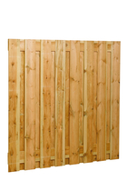 Plankenscherm grenen | Verticaal 19-planks