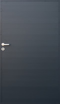 IdeAL | Aluminium poort met insteekslot | Antraciet