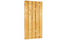 Plankendeur grenen | verstelbaar frame | 100 x 180