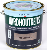 Hermadix | Hardhoutbeits 462 Licht Grijs | 2,5 L