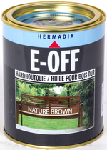 Hermadix | E-OFF Hardhoutolie Nature Brown | 750 ml