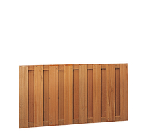Hardhouten plankenscherm | 90cm | 15-planks