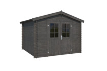 Outdoor Life Products | Blokhut Norah 230 | Zwart | 295x250