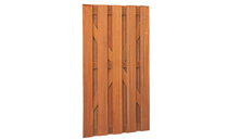 Hardhouten plankendeur recht | Verticaal 100x180cm