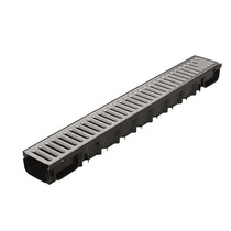 Gardenlux | Top Drain Lijnafwatering | Grijs metaal