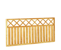 Woodvison | Rechthek met trellis 180x90