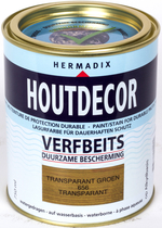 Hermadix | Houtdecor 656 Transparant Groen | 750 ml