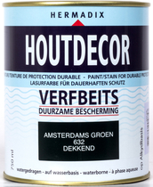 Hermadix | Houtdecor 632 Amsterdams Groen | 750 ml